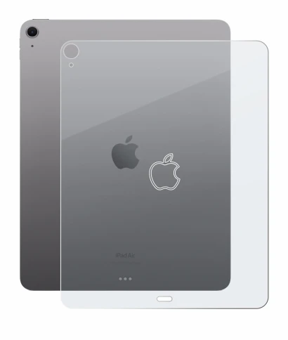 Imagen del dispositivo Apple iPad Air 13" M2 WiFi 2024 (Trasero) con una amplia variedad de protectores de pantalla.