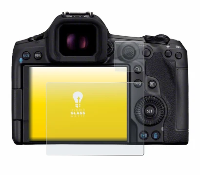 Imagen del dispositivo Canon EOS R5 Mark II con una amplia variedad de protectores de pantalla.
