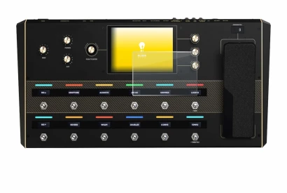 Imagen del dispositivo Headrush Prime con una amplia variedad de protectores de pantalla.