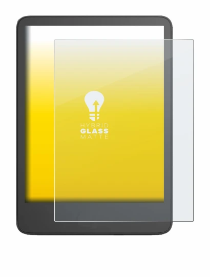 Imagen del dispositivo Amazon Kindle 2024 con una amplia variedad de protectores de pantalla.