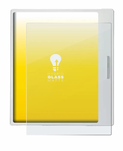 Imagen del dispositivo Boox Go Color 7 White Edition con una amplia variedad de protectores de pantalla.