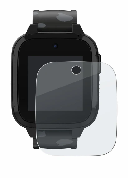 Imagen del dispositivo Xplora XGO3 (2da Gen.) con una amplia variedad de protectores de pantalla.