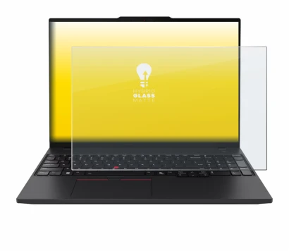 Imagen del dispositivo Lenovo ThinkPad P16s Gen 4 con una amplia variedad de protectores de pantalla.