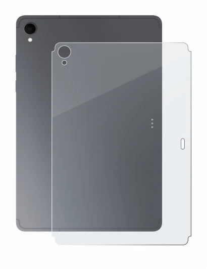 Imagen del dispositivo Samsung Galaxy Tab S11 (Trasero) con una amplia variedad de protectores de pantalla.