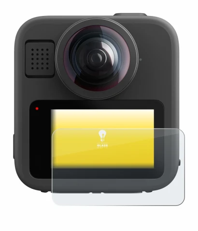 Imagen del dispositivo GoPro Max 2 con una amplia variedad de protectores de pantalla.