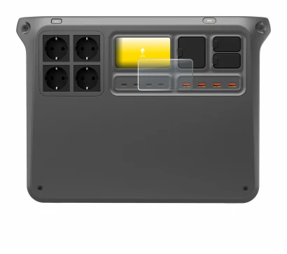 Imagen del dispositivo DJI Power 2000 con una amplia variedad de protectores de pantalla.