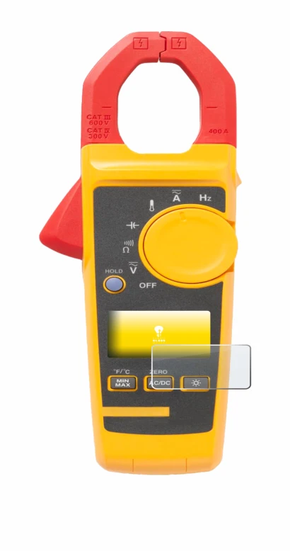 Imagen del dispositivo Fluke 325 con una amplia variedad de protectores de pantalla.