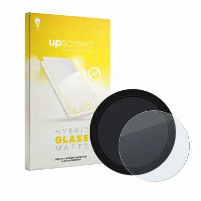 Parte frontal de un envase de producto con el logotipo de la marca upscreen. Al lado se muestra el dispositivo Shearwater NERD