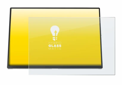 Imagen del dispositivo ASUS ZenScreen OLED MQ16FC con una amplia variedad de protectores de pantalla.