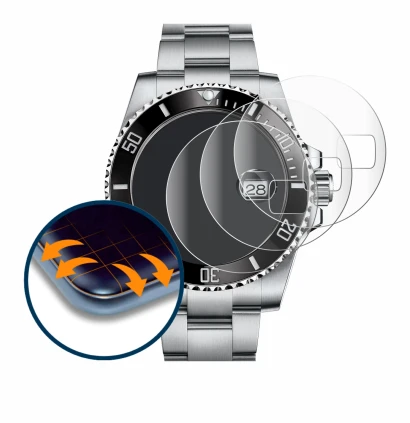 Imagen del dispositivo Rolex Submariner (Date) con una amplia variedad de protectores de pantalla.