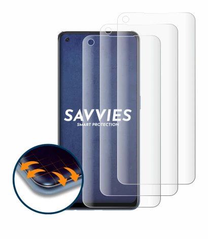 Imagen del dispositivo Oppo A74 con una amplia variedad de protectores de pantalla.