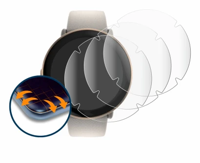 Imagen del dispositivo Polar Ignite 3 con una amplia variedad de protectores de pantalla.