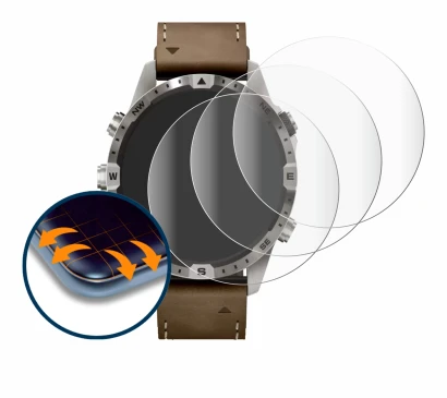 Imagen del dispositivo Garmin Marq Adventurer (Gen 2) con una amplia variedad de protectores de pantalla.