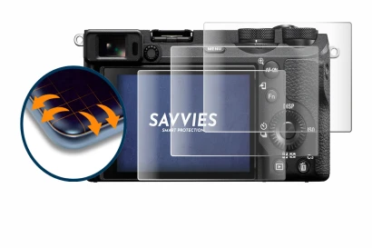 Imagen del dispositivo Sony Alpha 6700 con una amplia variedad de protectores de pantalla.
