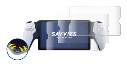 Imagen del dispositivo Sony Playstation Portal con una amplia variedad de protectores de pantalla.