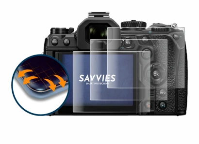 Imagen del dispositivo Olympus OM System OM-1 Mark II con una amplia variedad de protectores de pantalla.