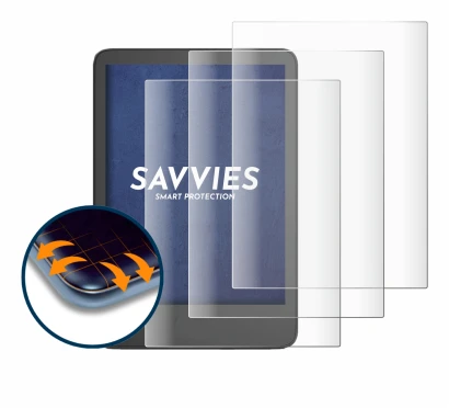 Imagen del dispositivo Amazon Kindle 2024 con una amplia variedad de protectores de pantalla.