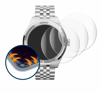 Imagen del dispositivo Withings ScanWatch Nova Brilliant (39 mm) con una amplia variedad de protectores de pantalla.