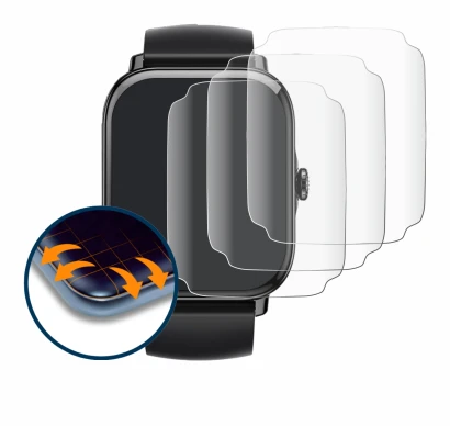 Imagen del dispositivo IFMDA P72 1.85" con una amplia variedad de protectores de pantalla.