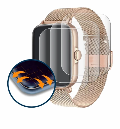 Imagen del dispositivo Pireware Elegance 4 con una amplia variedad de protectores de pantalla.
