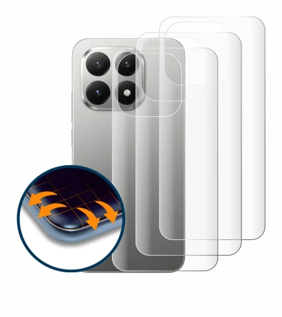 Imagen del dispositivo Xiaomi 15T (Trasero) con una amplia variedad de protectores de pantalla.