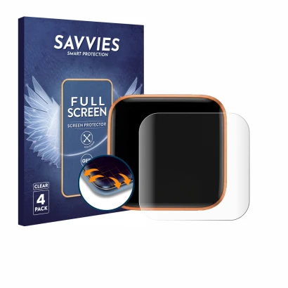 Parte frontal de un envase de producto con el logotipo de la marca Savvies. Al lado se muestra el dispositivo Anker Nano Charg