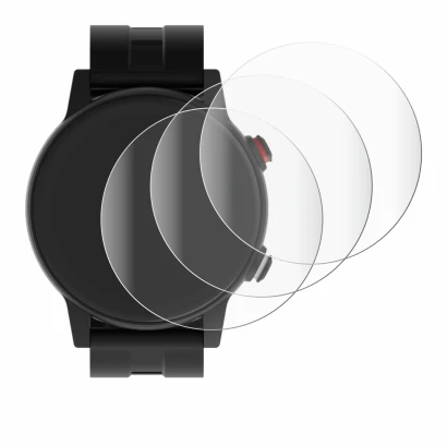 Imagen del dispositivo James R9 con una amplia variedad de protectores de pantalla.