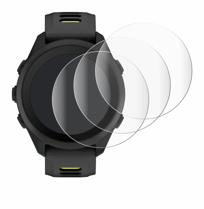 Imagen del dispositivo Garmin Forerunner 170 con una amplia variedad de protectores de pantalla.