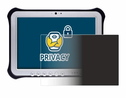 Imagen del dispositivo Panasonic Toughpad FZ-G1 con una amplia variedad de protectores de pantalla.