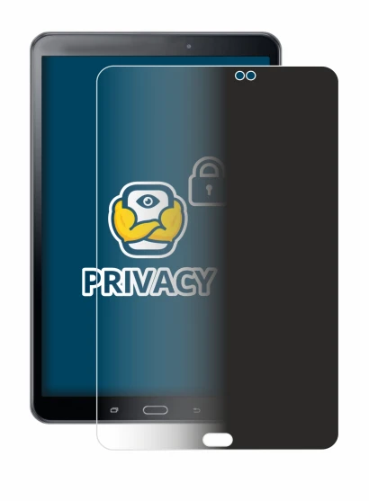 Imagen del dispositivo Samsung Galaxy Tab A 10.1 2016 SM-T585 con una amplia variedad de protectores de pantalla.