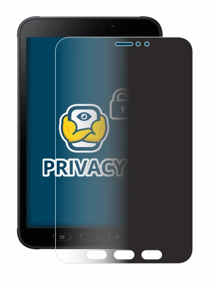 Imagen del dispositivo Samsung Galaxy Tab Active 2 con una amplia variedad de protectores de pantalla.