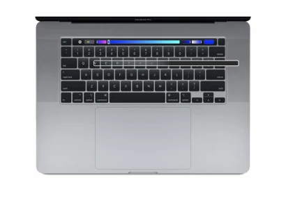 Imagen del dispositivo Apple MacBook Pro 16" 2019 (SÓLO Touch Bar) con una amplia variedad de protectores de pantalla.