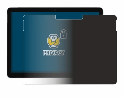 Imagen del dispositivo Microsoft Surface Go 2 10.5" con una amplia variedad de protectores de pantalla.