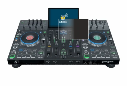 Imagen del dispositivo Denon DJ Prime 4 con una amplia variedad de protectores de pantalla.