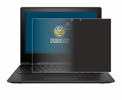 Imagen del dispositivo HP Chromebook x360 11 G3 con una amplia variedad de protectores de pantalla.