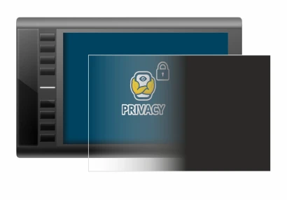 Imagen del dispositivo Ugee M708 con una amplia variedad de protectores de pantalla.