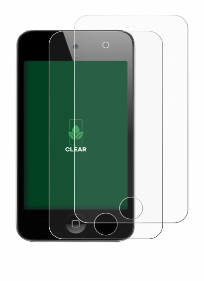 Imagen del dispositivo Apple iPod Touch (4a Gen.) con una amplia variedad de protectores de pantalla.