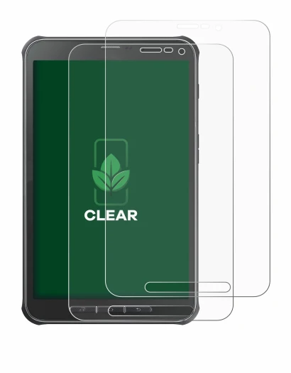 Imagen del dispositivo Samsung Galaxy Tab Active SM-T365 con una amplia variedad de protectores de pantalla.