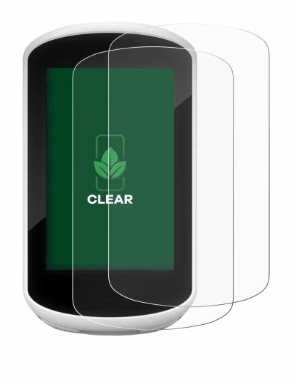 Imagen del dispositivo Garmin Edge Explore 2018 con una amplia variedad de protectores de pantalla.