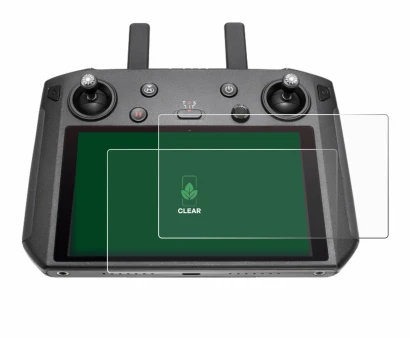 Imagen del dispositivo DJI Smart Controller con una amplia variedad de protectores de pantalla.