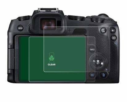 Imagen del dispositivo Canon EOS RP con una amplia variedad de protectores de pantalla.