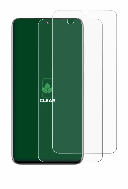 Imagen del dispositivo Samsung Galaxy S20 con una amplia variedad de protectores de pantalla.