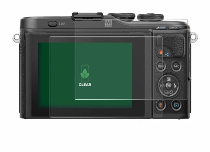 Imagen del dispositivo Olympus PEN E-PL10 con una amplia variedad de protectores de pantalla.