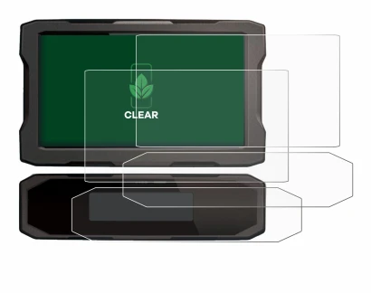 Imagen del dispositivo Honda CRF1100L 2020 Pantalla del velocímetro con una amplia variedad de protectores de pantalla.