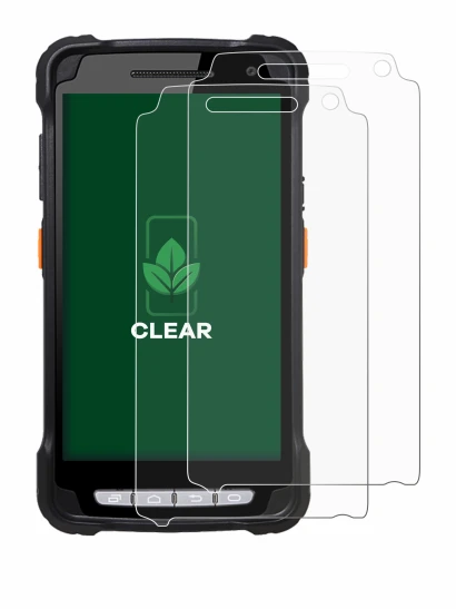 Imagen del dispositivo Point Mobile PM90 con una amplia variedad de protectores de pantalla.