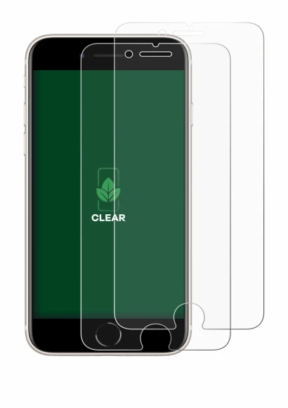 Imagen del dispositivo Apple iPhone SE 3 2022 con una amplia variedad de protectores de pantalla.