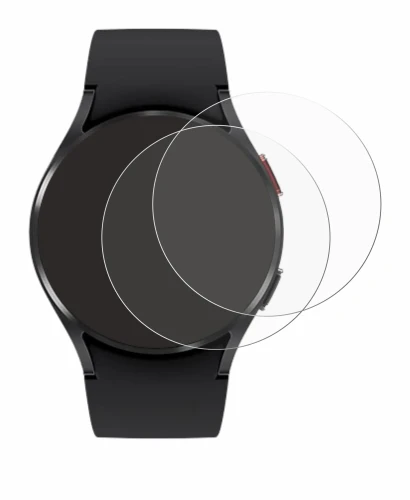 Imagen del dispositivo Samsung Galaxy Watch 4 (40mm) con una amplia variedad de protectores de pantalla.