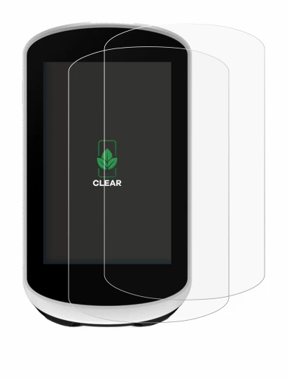 Imagen del dispositivo Garmin Edge Explore 2 con una amplia variedad de protectores de pantalla.