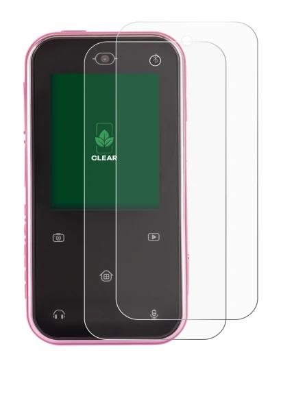 Imagen del dispositivo Vtech Kidizoom Snap Touch con una amplia variedad de protectores de pantalla.