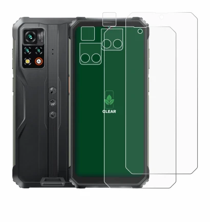 Imagen del dispositivo Blackview BV9200 (Frontal+Cámara) con una amplia variedad de protectores de pantalla.